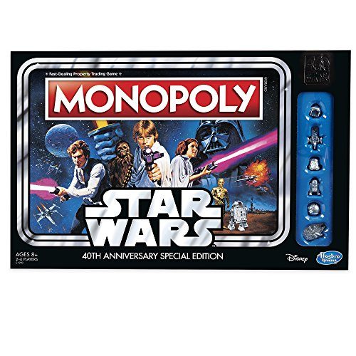 Star Wars 40th Aniversary Edition Monopoly Game